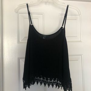 forever 21 black tank top